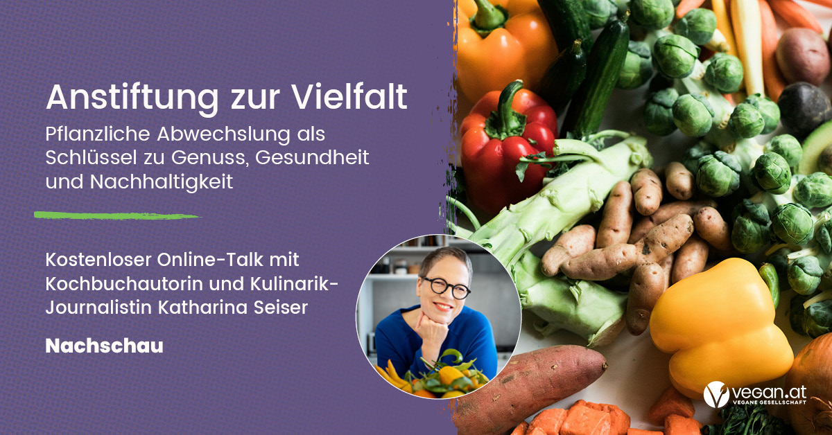 Nachschau Online-Talk mit Kulinarik-Journalistin Katharina Seiser