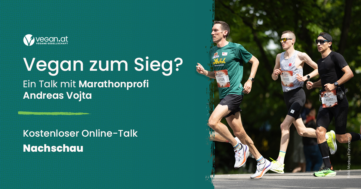 Nachschau Online-Talk „Vegan zum Sieg? – Ein Talk mit Marathonprofi Andreas Vojta“