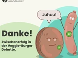 © -- Zwischenerfolg beim Veggie-Burger-Verbot: Entscheidung verschoben