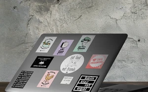 © -- VEGAN.AT-Sticker